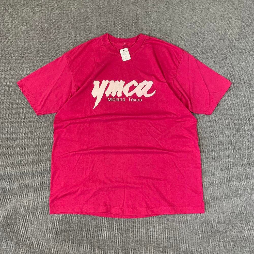 Vintage Ymca Midland Texas pink t-shirt